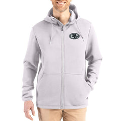 San Francisco 49ers  Cutter & Buck Roam Epic Comfort Recycled Full-Zip Hoodie Jacket