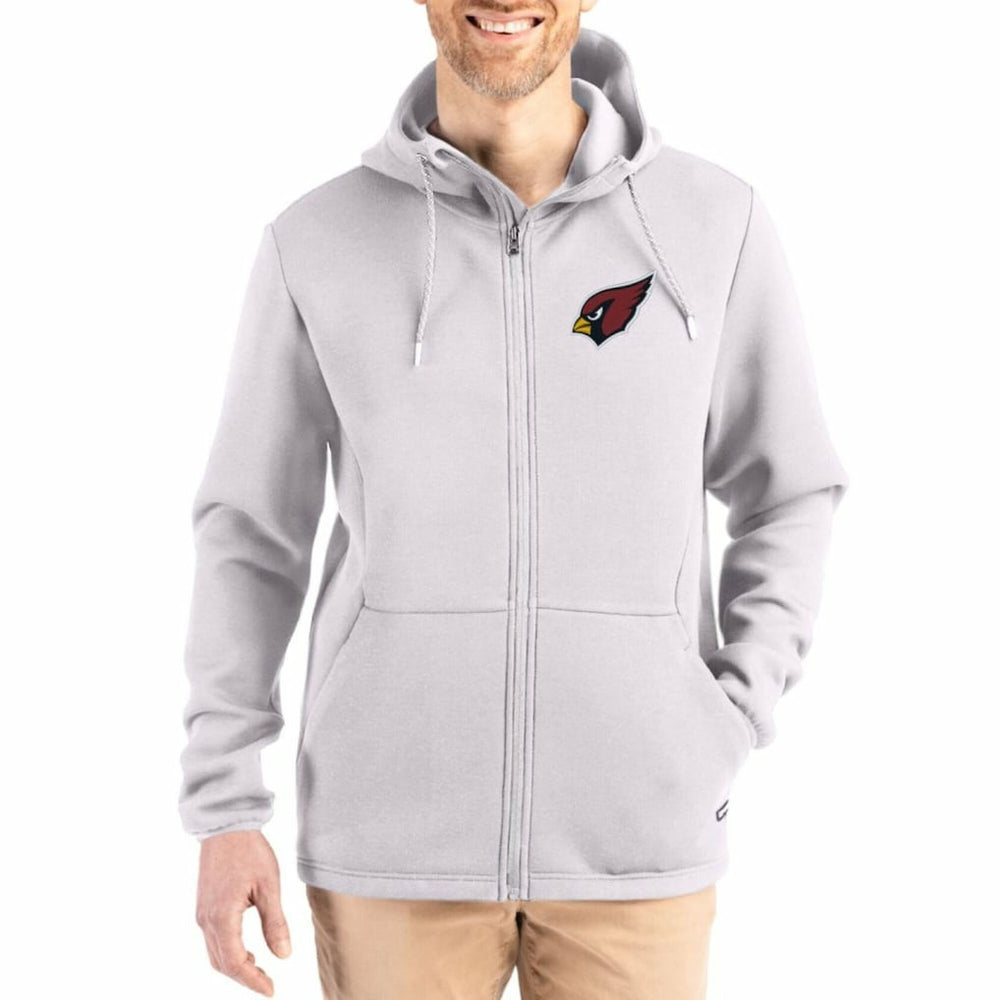 Arizona Cardinals  Cutter & Buck Roam Epic Comfort Recycled Full-Zip Hoodie Jacket