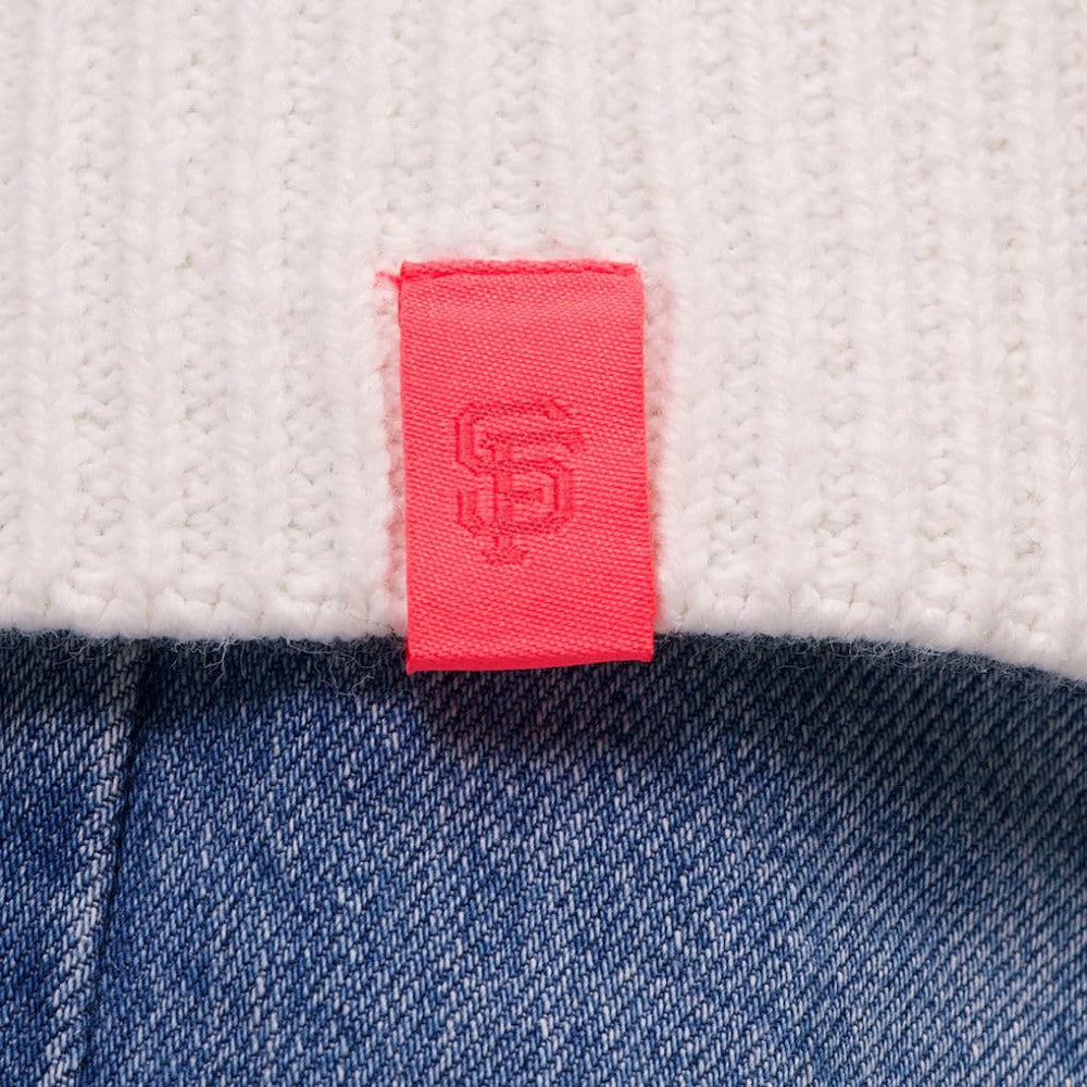 San Francisco Giants Lusso Women's Shyla Knit V-Neck Full-Zip Sweater | MLB Online