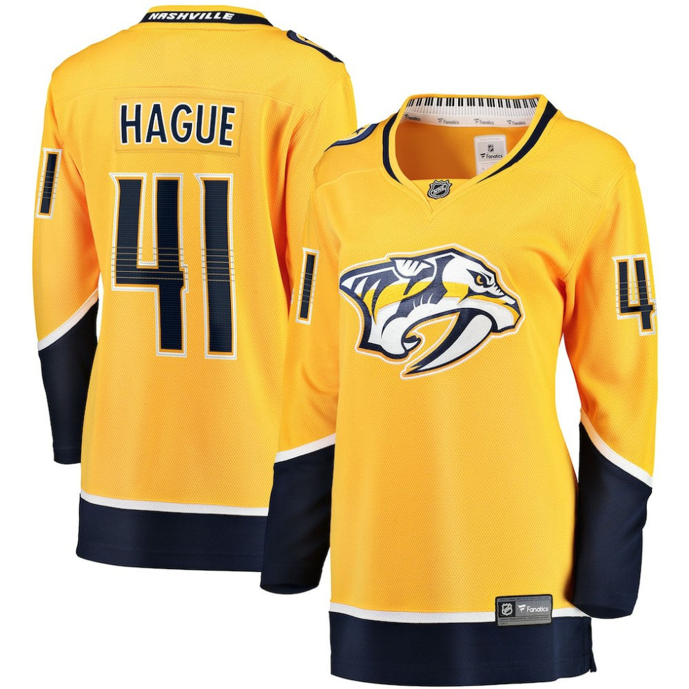Nicolas Hague Nashville Predators Fanatics Women's Home Breakaway Jersey Online