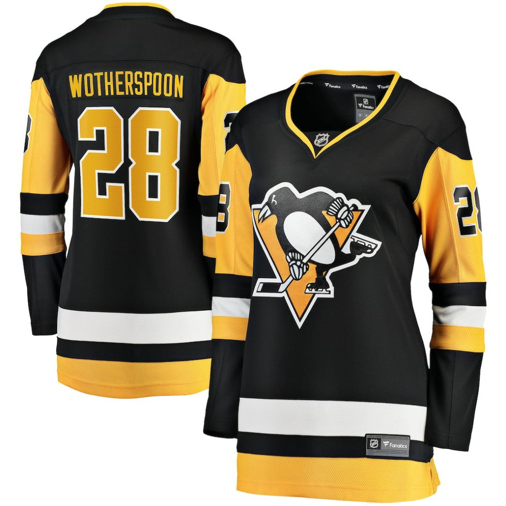 Parker Wotherspoon Pittsburgh Penguins Fanatics Women's Home Breakaway Jersey On Sale