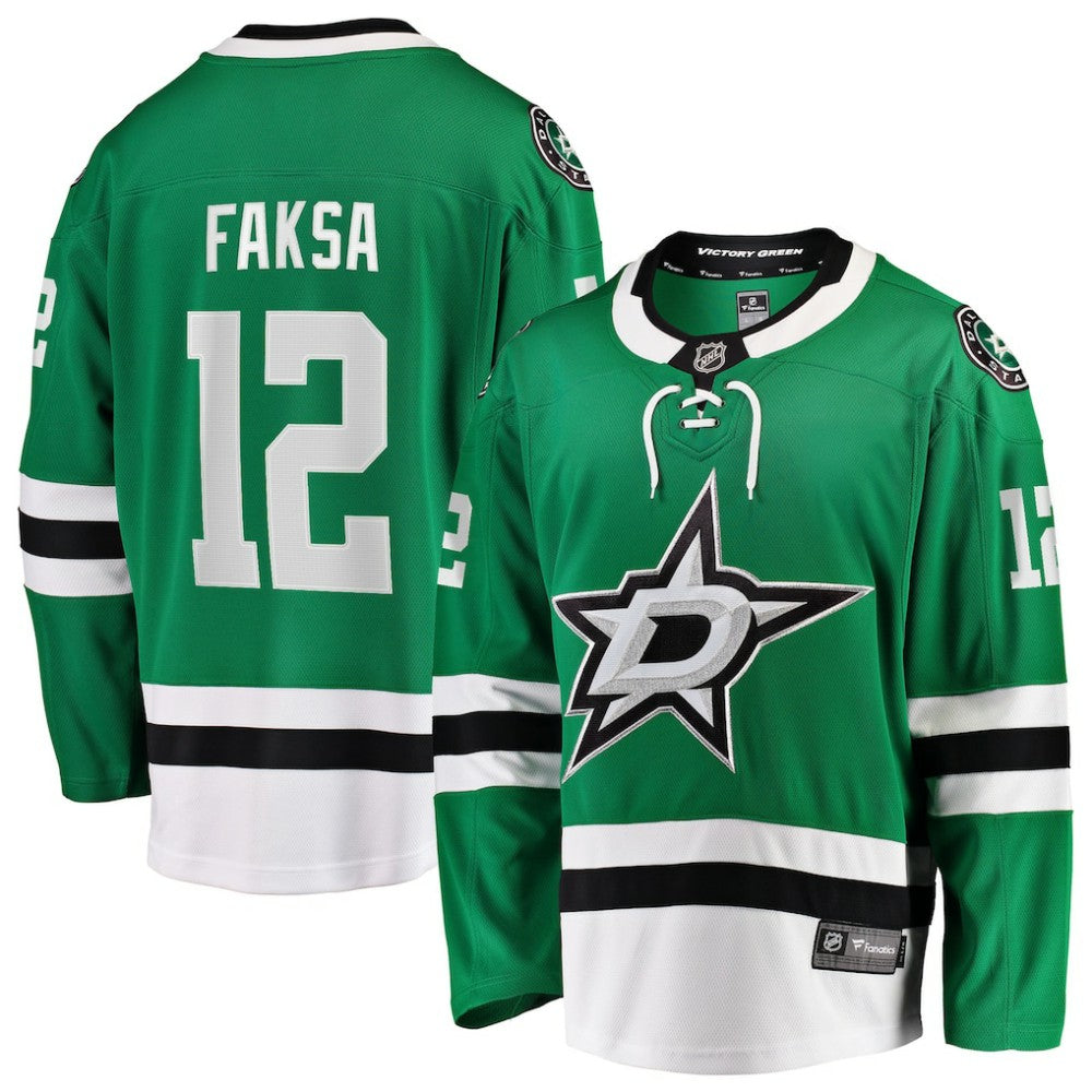 Radek Faksa Dallas Stars Fanatics Home Breakaway Jersey For Sale