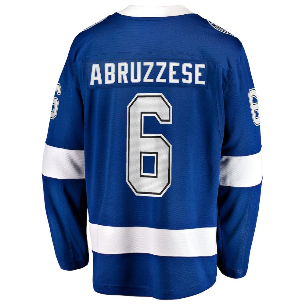 Nick Abruzzese Tampa Bay Lightning Fanatics Home Breakaway Jersey On Sale