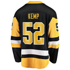 Philip Kemp Pittsburgh Penguins Fanatics Home Breakaway Jersey On Sale