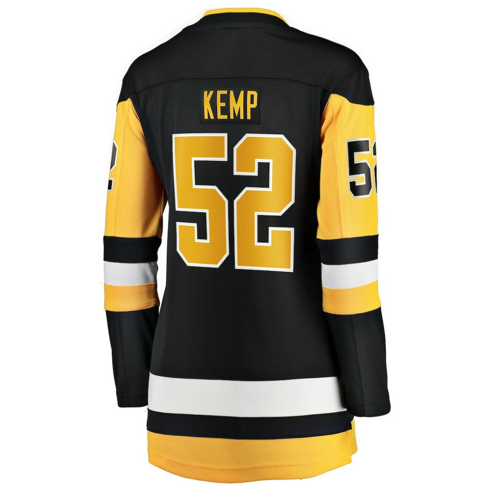 Philip Kemp Pittsburgh Penguins Fanatics Women's Home Breakaway Jersey Discount