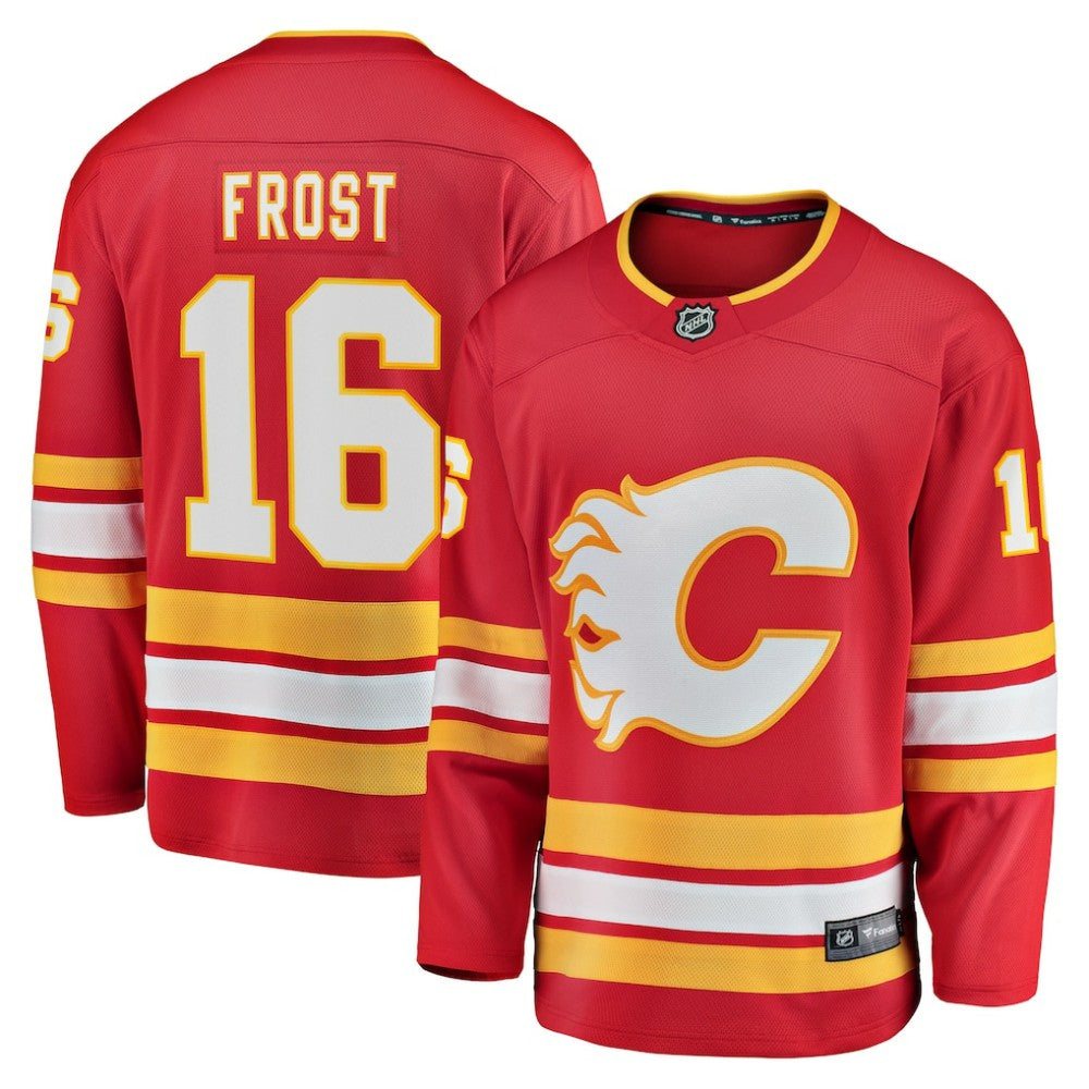 Morgan Frost Calgary Flames Fanatics Home Breakaway Jersey Outlet