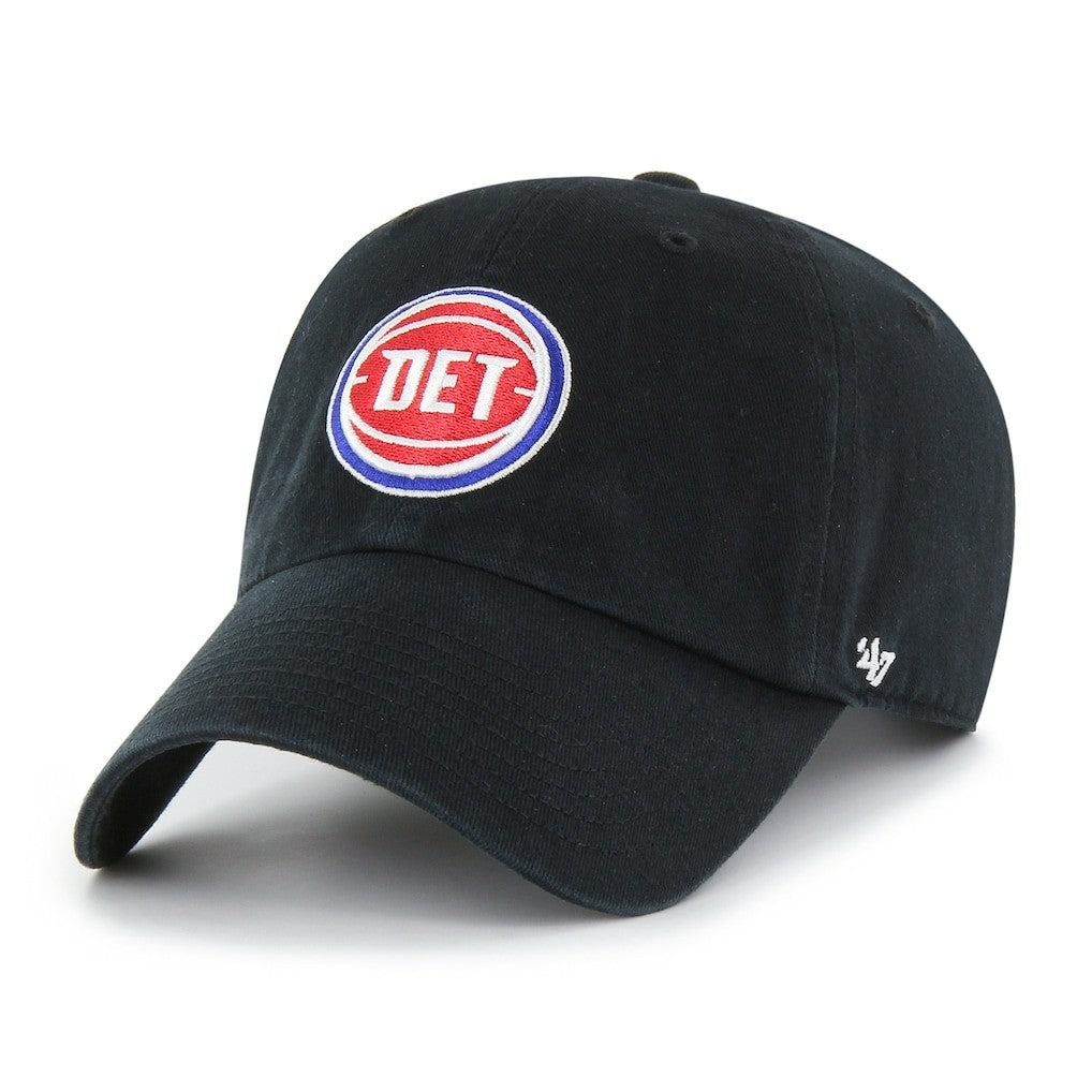Detroit Pistons '47 Core Logo Clean Up Adjustable Hat sale On Sale