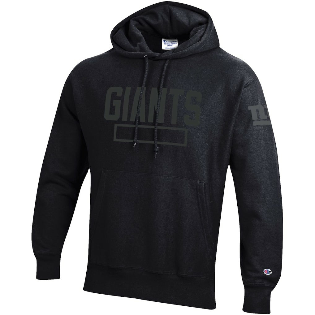 New York Giants Champion Tonal Reverse Weave Fleece Hoodie