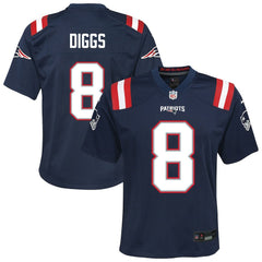 New England Patriots Nike Stefon Diggs  Youth Team Game Jersey