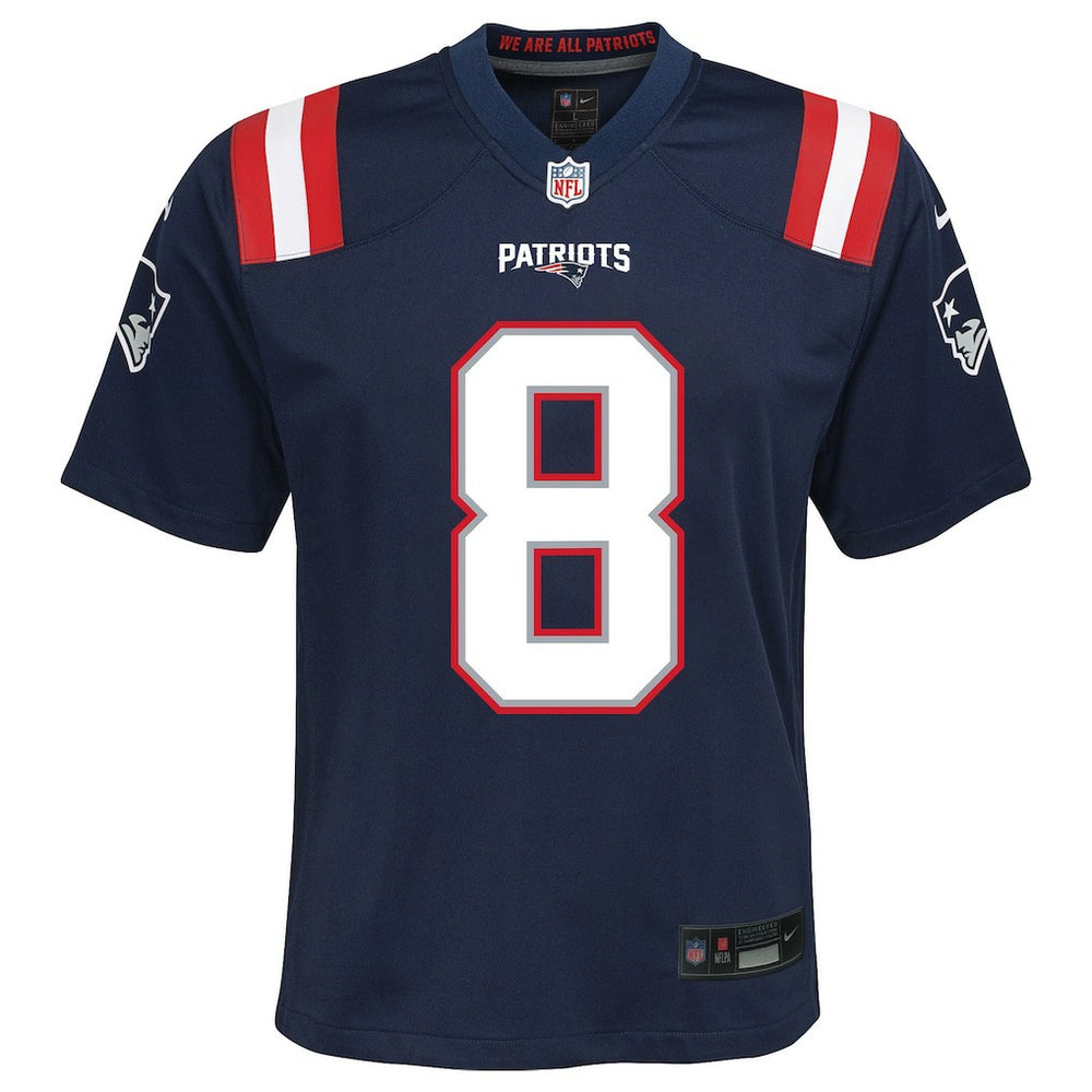 New England Patriots Nike Stefon Diggs  Youth Team Game Jersey