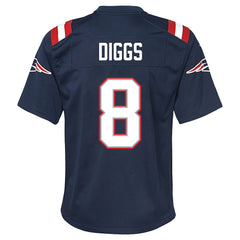 New England Patriots Nike Stefon Diggs  Youth Team Game Jersey