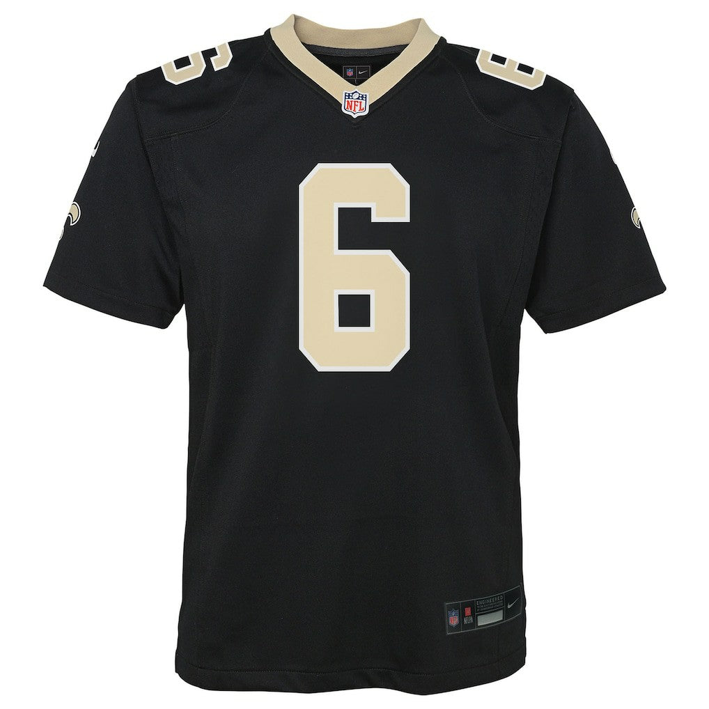 New Orleans Saints Nike Tyler Shough  Youth Team Game Jersey