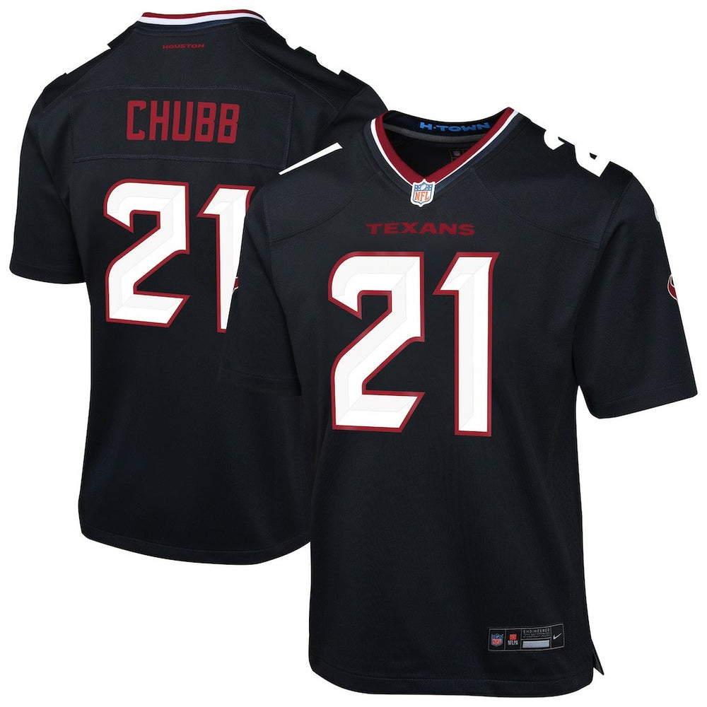 Houston Texans Nike Nick Chubb  Youth Team Game Jersey