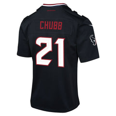 Houston Texans Nike Nick Chubb  Youth Team Game Jersey