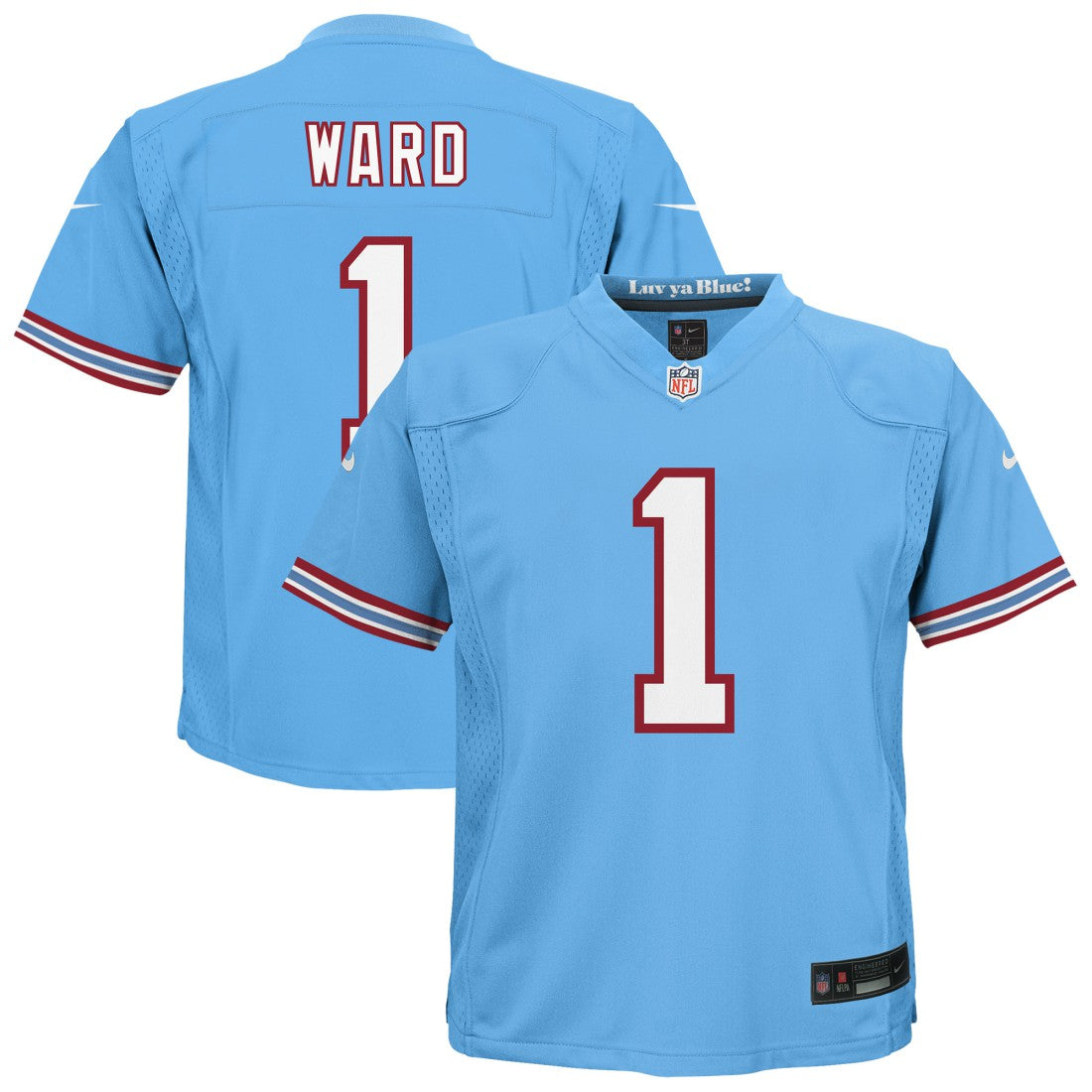 Tennessee Titans Nike Cameron Ward  Preschool Alternate 2 Player Game Jersey