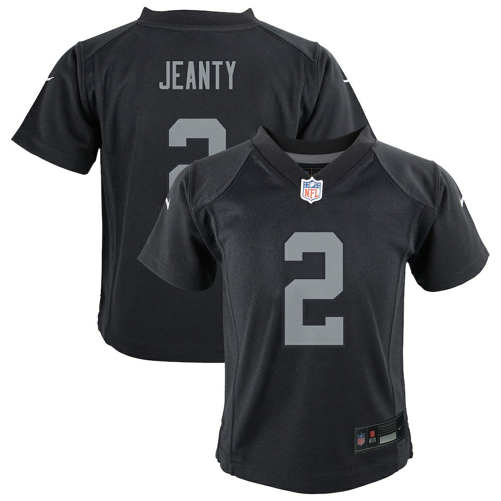 Las Vegas Raiders Nike Ashton Jeanty  Preschool Team Player Game Jersey