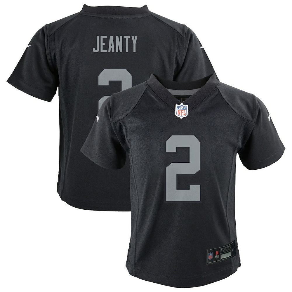 Las Vegas Raiders Nike Ashton Jeanty  Preschool Team Player Game Jersey