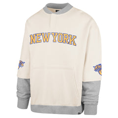 New York Knicks '47 Crossover Collection Trifecta Double Layered Fleece Sweatshirt For Sale