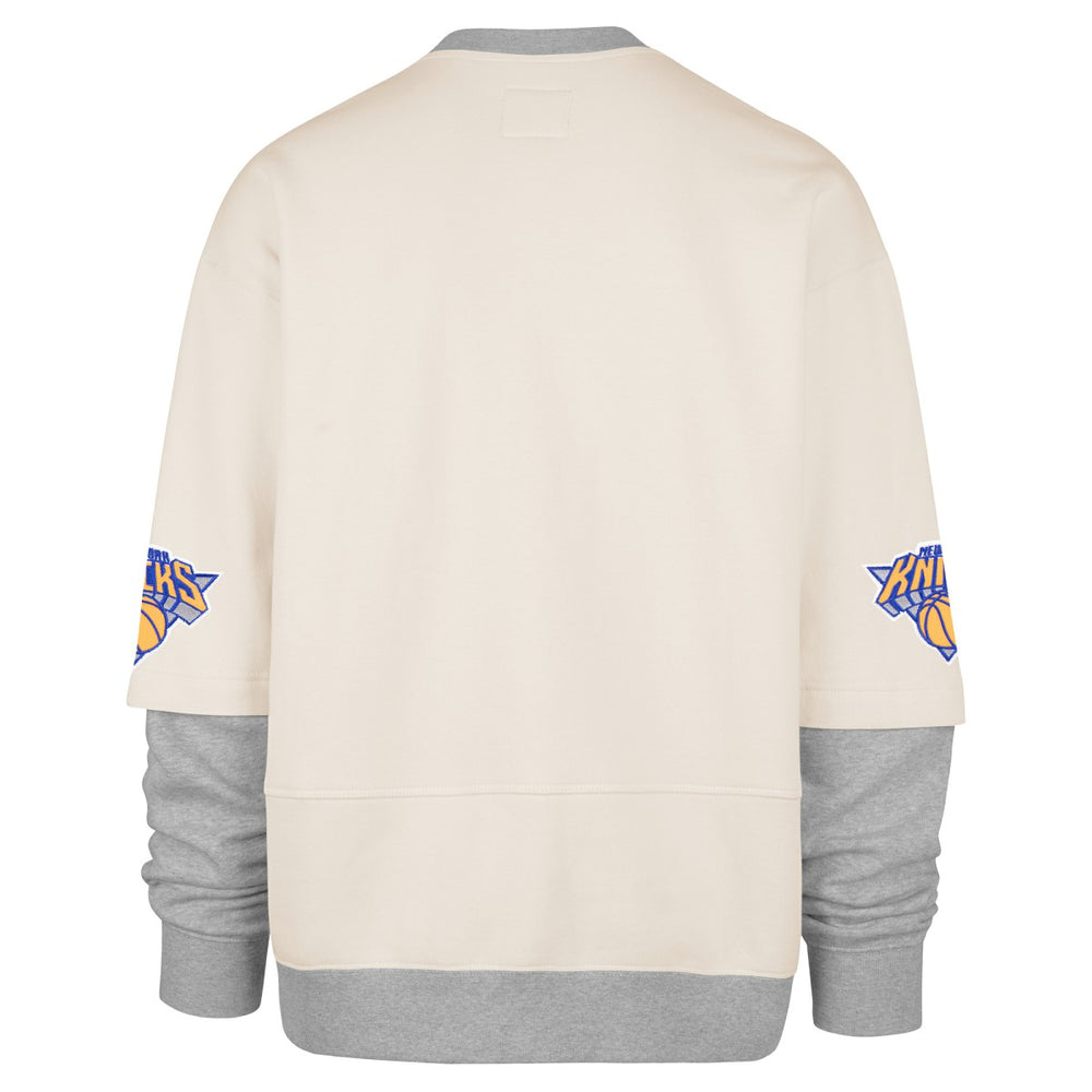 New York Knicks '47 Crossover Collection Trifecta Double Layered Fleece Sweatshirt For Sale