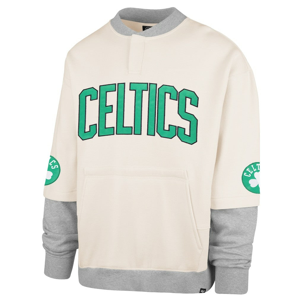 Boston Celtics '47 Crossover Collection Trifecta Double Layered Fleece Sweatshirt Discount