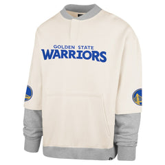 Golden State Warriors '47 Crossover Collection Trifecta Double Layered Fleece Sweatshirt sale On Sale