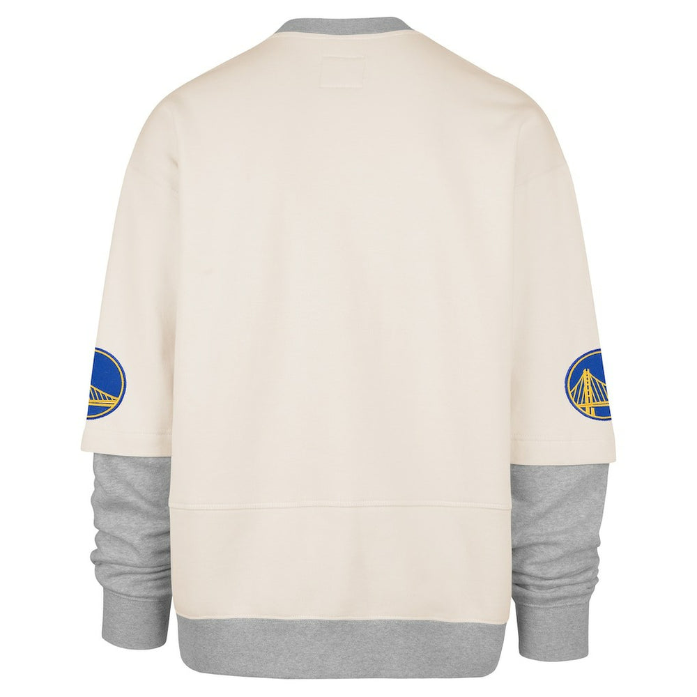 Golden State Warriors '47 Crossover Collection Trifecta Double Layered Fleece Sweatshirt sale On Sale