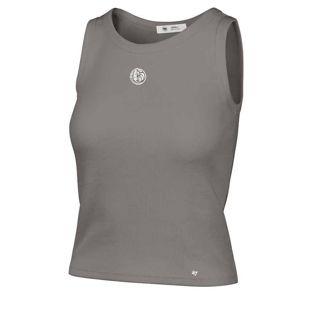 Dallas Mavericks '47 Women's Cropped Skyhook Baby Rib Tank sale Outlet