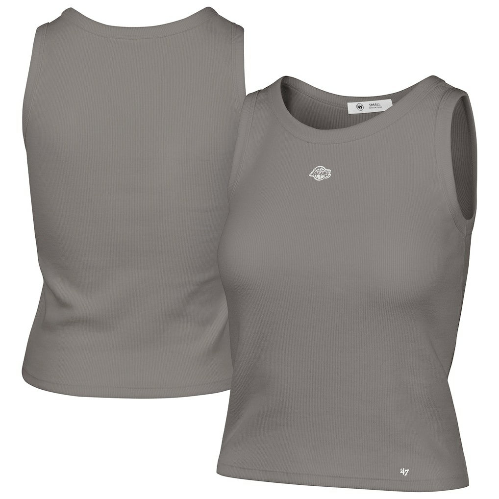 Los Angeles Lakers '47 Women's Cropped Skyhook Baby Rib Tank For Sale