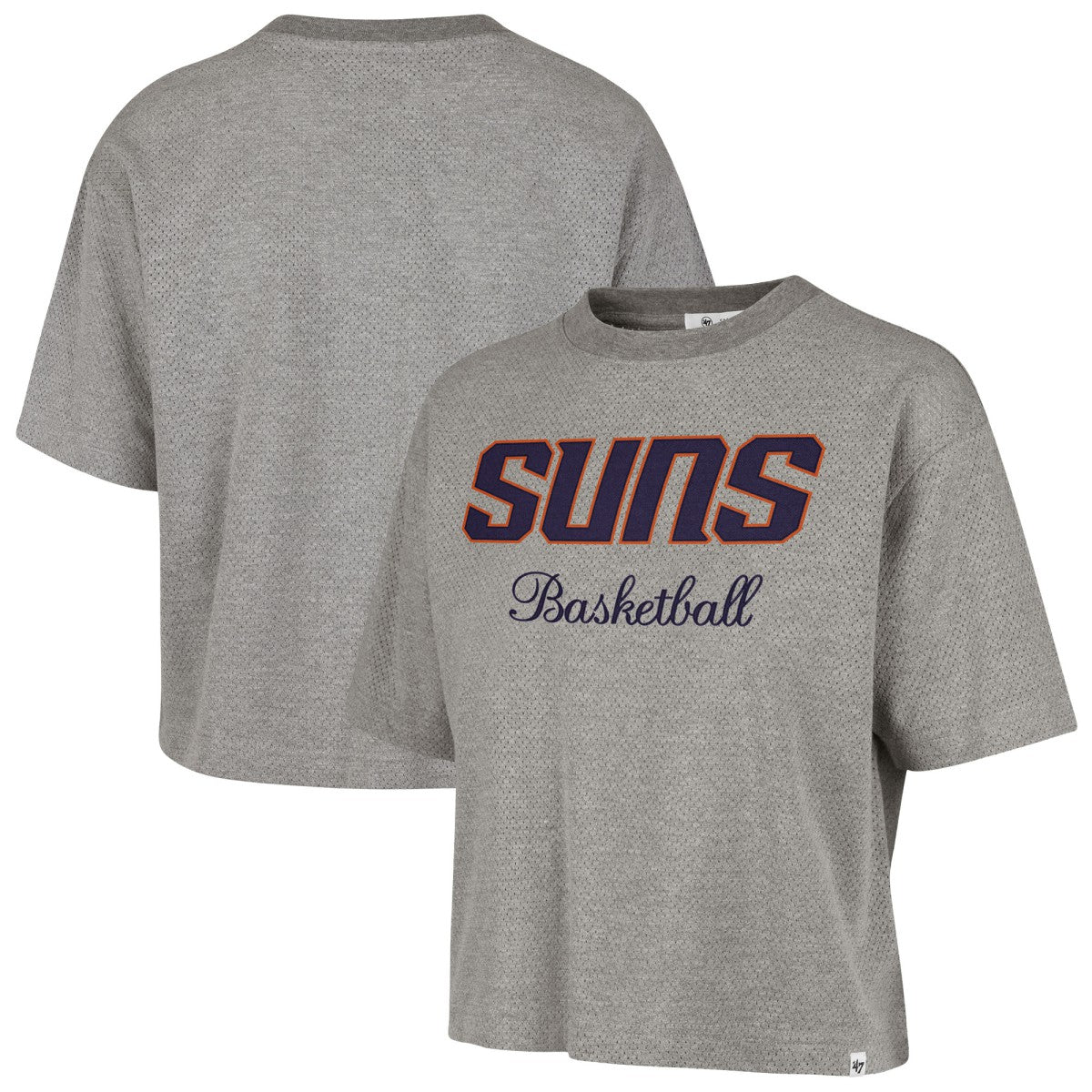 Phoenix Suns '47 Women's Pivot Drop Needle Cropped T-Shirt Online