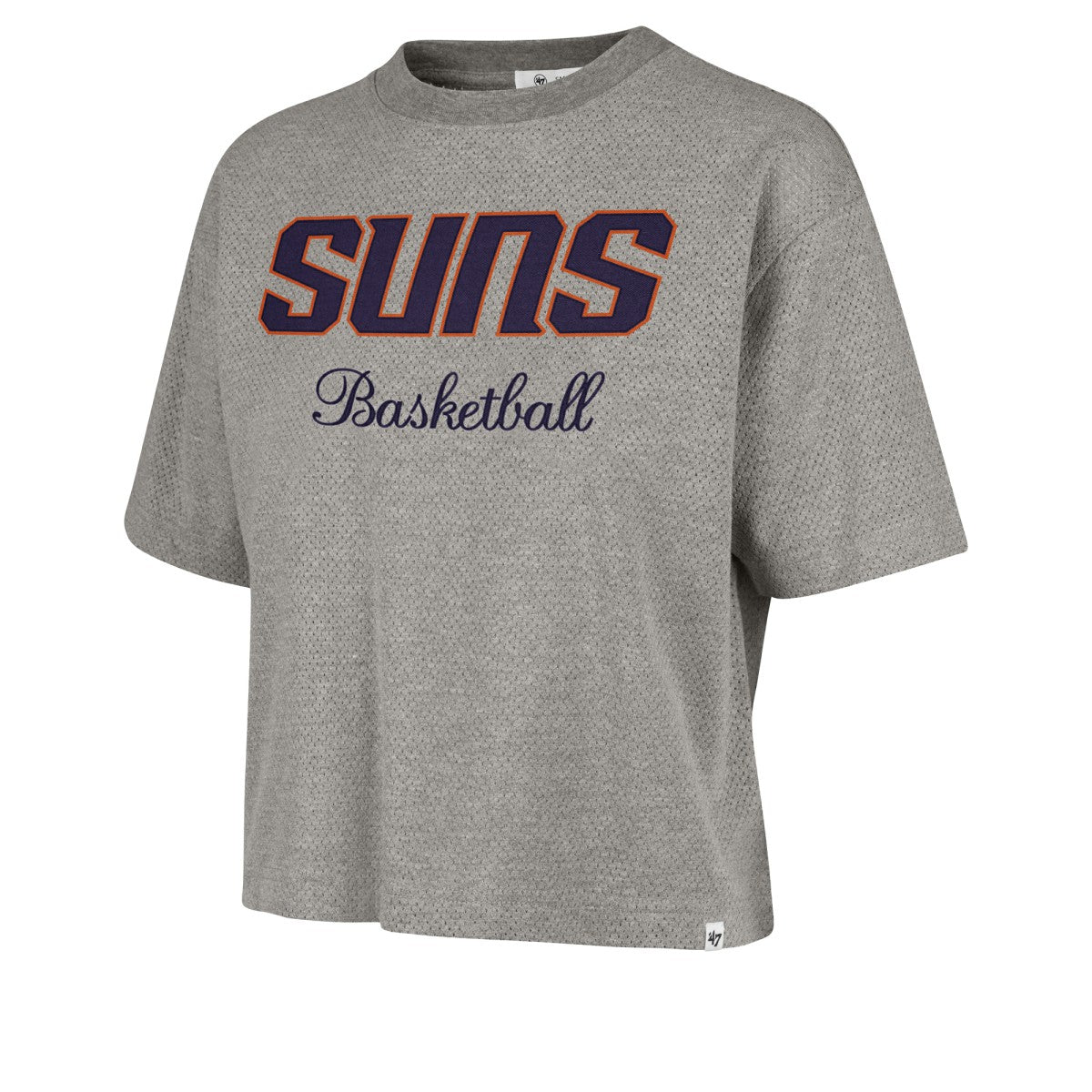 Phoenix Suns '47 Women's Pivot Drop Needle Cropped T-Shirt Online
