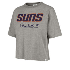 Phoenix Suns '47 Women's Pivot Drop Needle Cropped T-Shirt Online