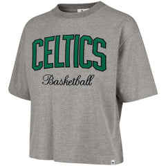 Boston Celtics '47 Women's Pivot Drop Needle Cropped T-Shirt Discount