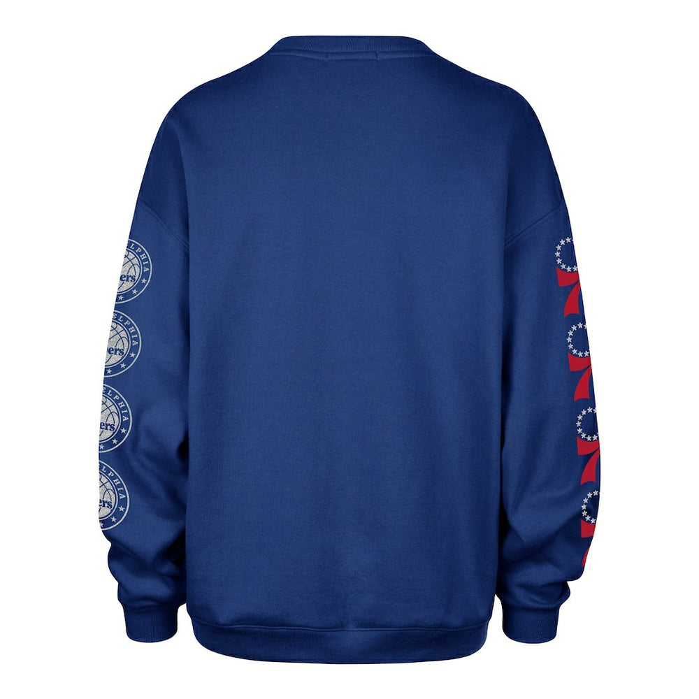 Philadelphia 76ers '47 Women's Go Big Oversized Sweatshirt On Sale