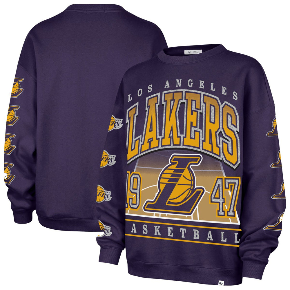 Los Angeles Lakers '47 Women's Go Big Oversized Sweatshirt Discount