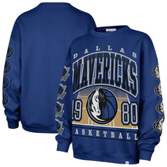 Dallas Mavericks '47 Women's Go Big Oversized Sweatshirt sale Discount