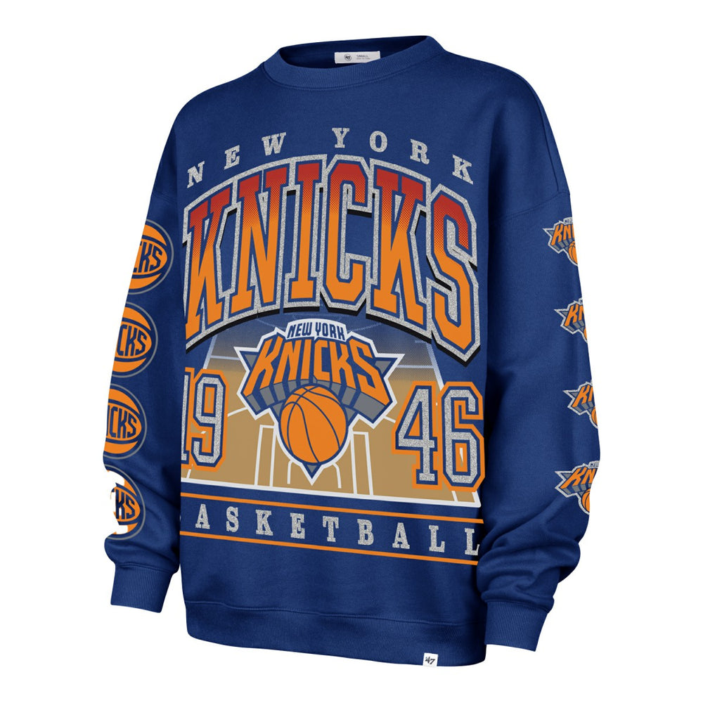 New York Knicks '47 Women's Go Big Oversized Sweatshirt For Sale