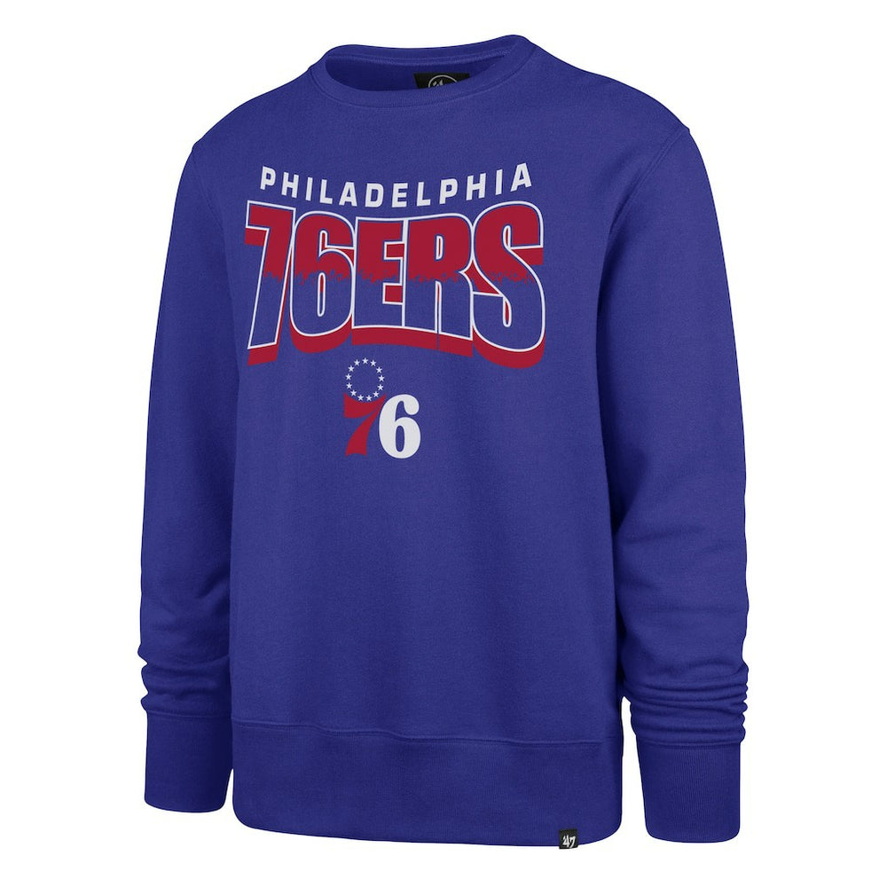 Philadelphia 76ers '47 Unisex Brush By Headline Crewneck Sweatshirt Outlet