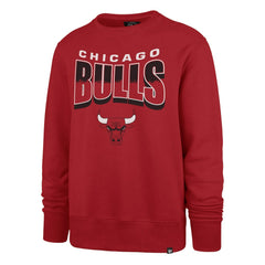 Chicago Bulls '47 Unisex Brush By Headline Crewneck Sweatshirt Online