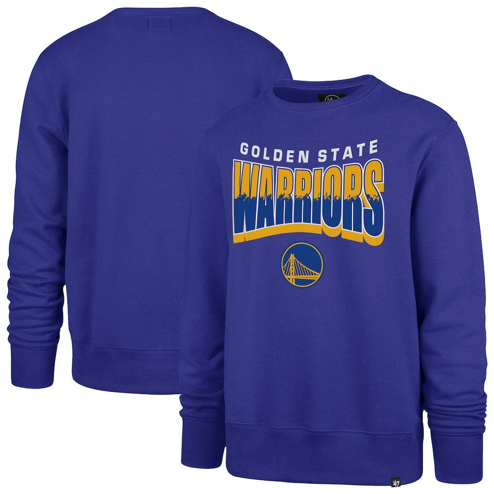 Golden State Warriors '47 Unisex Brush By Headline Crewneck Sweatshirt sale For Sale