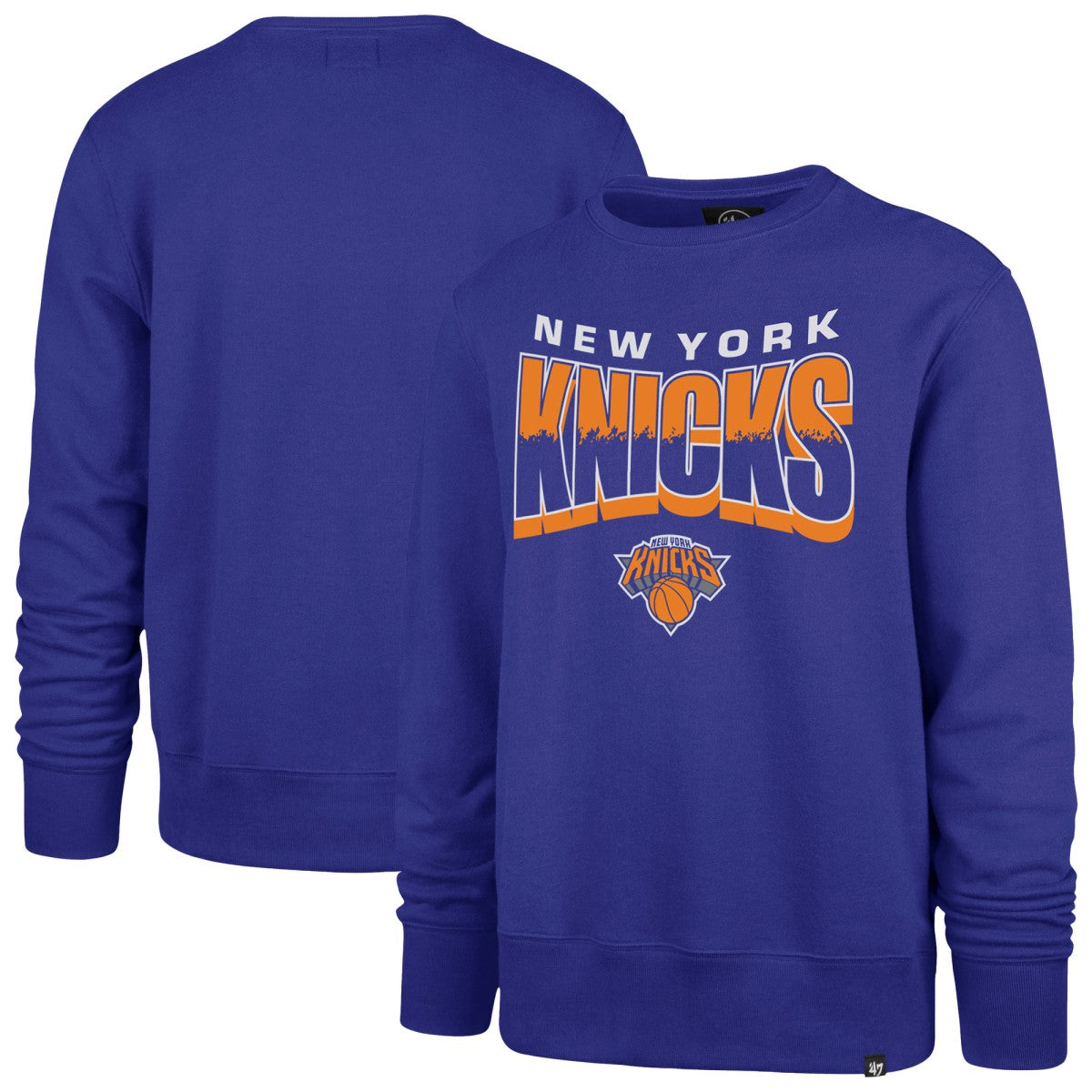 New York Knicks '47 Unisex Brush By Headline Crewneck Sweatshirt On Sale