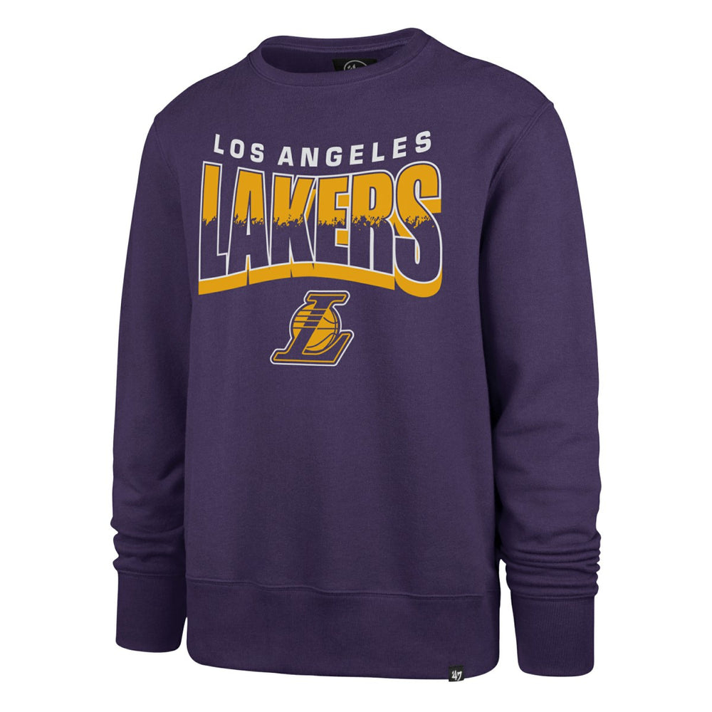 Los Angeles Lakers '47 Unisex Brush By Headline Crewneck Sweatshirt New