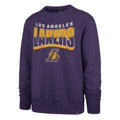 Los Angeles Lakers '47 Unisex Brush By Headline Crewneck Sweatshirt New
