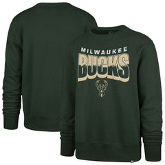 Milwaukee Bucks '47 Unisex Brush By Headline Crewneck Sweatshirt Discount