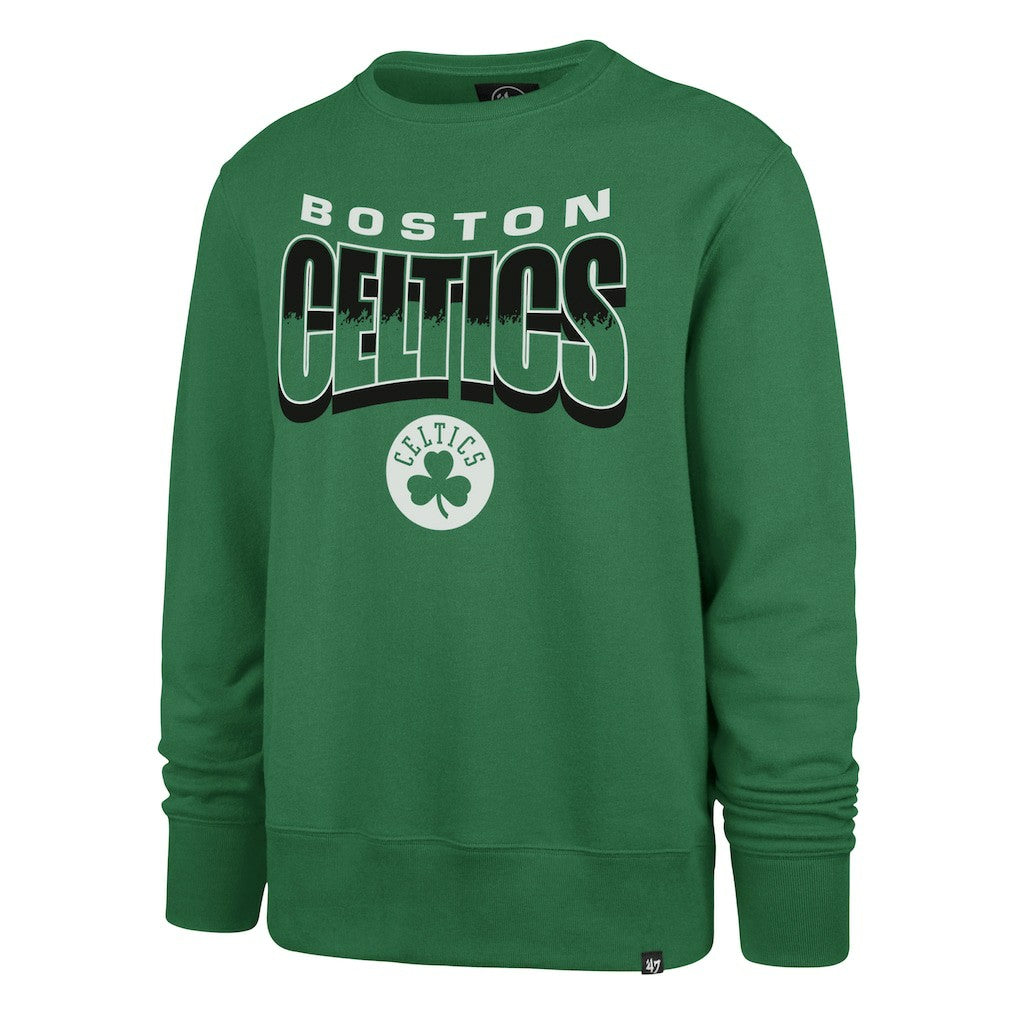 Boston Celtics '47 Unisex Brush By Headline Crewneck Sweatshirt Online