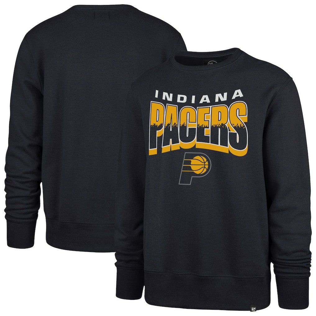 Indiana Pacers '47 Unisex Brush By Headline Crewneck Sweatshirt Outlet