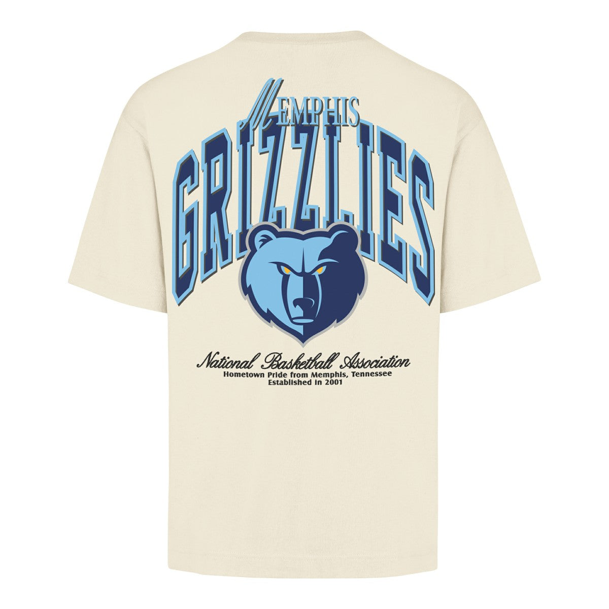Memphis Grizzlies '47 Unisex Crossover Collection Foundation Pocket T-Shirt On Sale