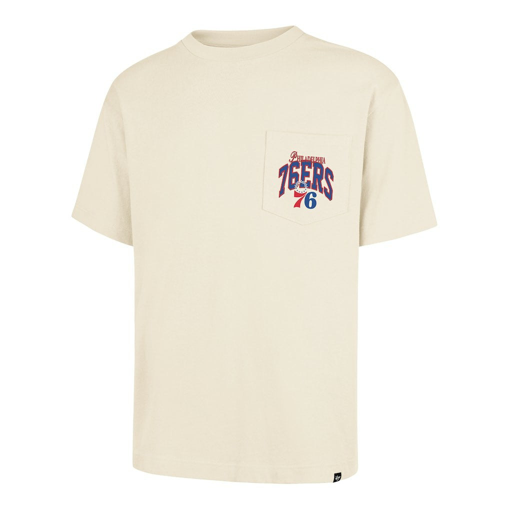 Philadelphia 76ers '47 Unisex Crossover Collection Foundation Pocket T-Shirt Outlet