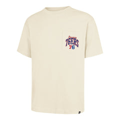 Philadelphia 76ers '47 Unisex Crossover Collection Foundation Pocket T-Shirt Outlet