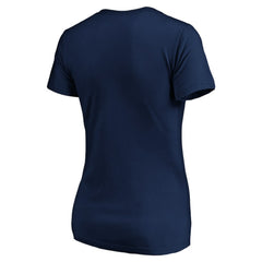 Houston Astros Profile Women's Plus Size Wordmark V-Neck T-Shirt | MLB US