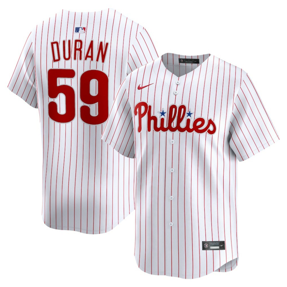 Jhoan Duran Philadelphia Phillies Nike Home Limited Player Jersey | MLB Near me